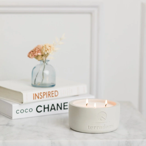 Three Wick candles​  - Eucalyptus + Jasmine