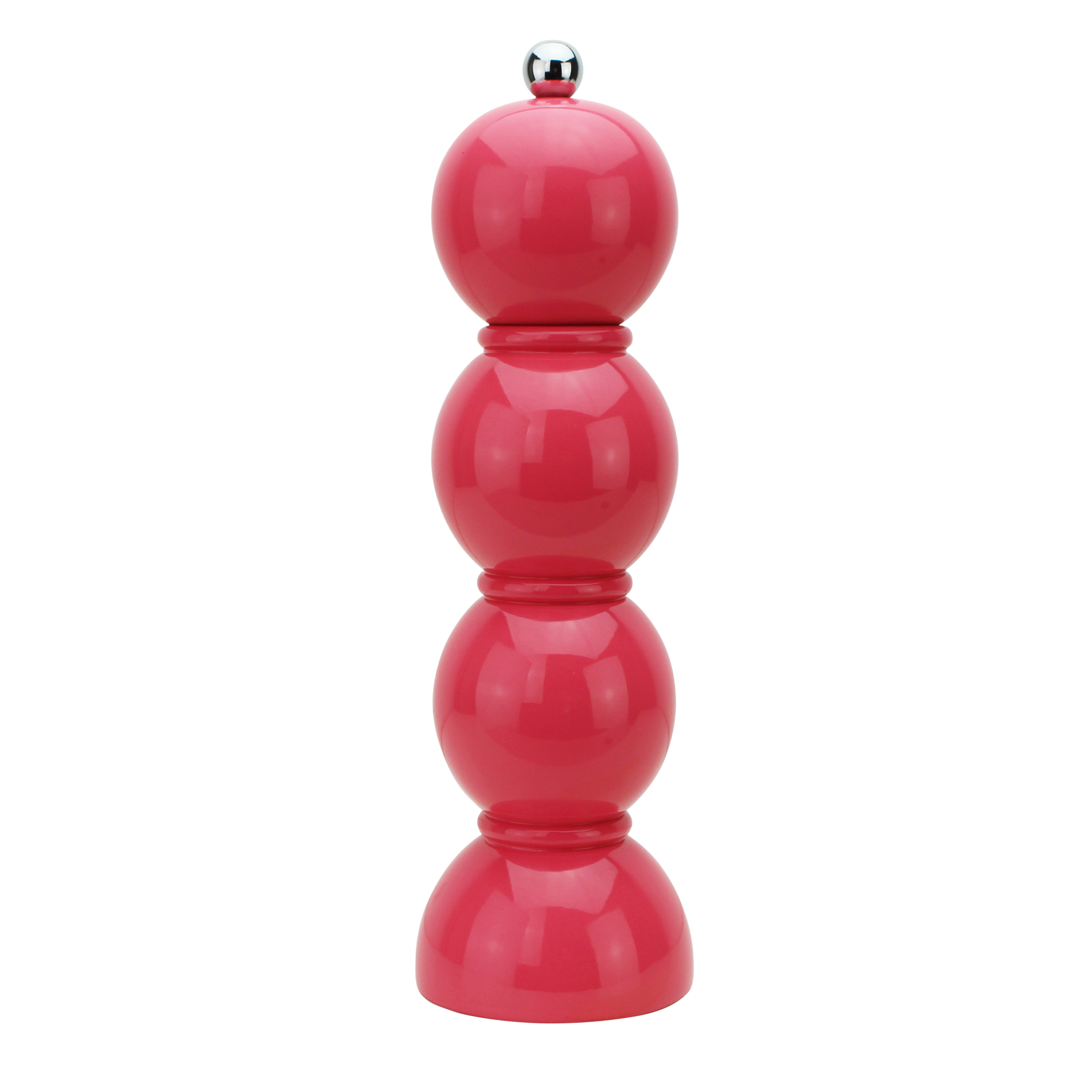 BOBBIN SALT OR PEPPER MILL GRINDER IN WATERMELON 24cms